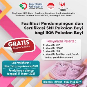 fasilitasi SNI pakaian bayi (1)
